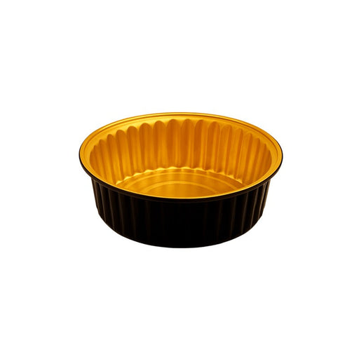 Opseal Pot aluminium noir/or H 4,5 cm 520ml - 50 unités