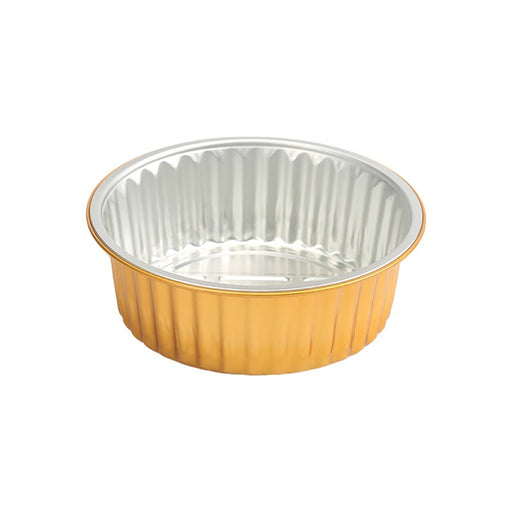 Opseal Pot aluminium couleur or H 8 cm 1 370ml - 50 unités