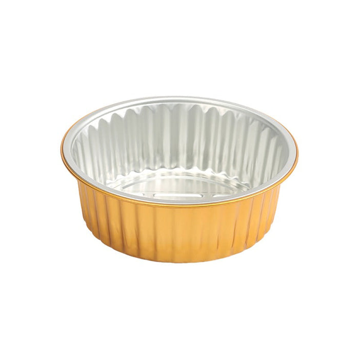 Opseal Pot aluminium couleur or H 8 cm 1 370ml - 50 unités