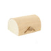 Boîte mini buche bois pour 3 macarons 11 x 8 x 5,5 cm - 100 unités