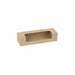 Boîte carton brun 7 macarons avec fenêtre PLA - 21,5 cm x 6,8 cm x 4,8 cm - 50 unités