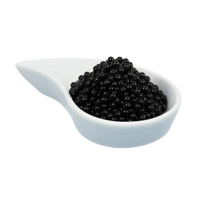 Mini plat en porcelaine blanche - 7,8 cm x 4,8 cm x 1,5 cm - 24 unités