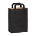 Sac cabas papier kraft brun imprimé noir 20 cm x 10 cm x 28 cm - 250 unités