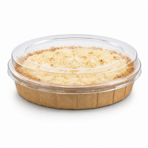 Couvercle PET anti-buée pour moule de cuisson - Ø 23 cm - Compatible avec 210MCTO240 - en situation