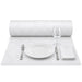 Nappe en rouleau cellulose damassée blanche - 100 m x 1,2 m - en situation