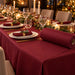 Nappe en rouleau pré-découpée non tissé spunbond bordeaux - 50 m x 1,2 m - ambiance