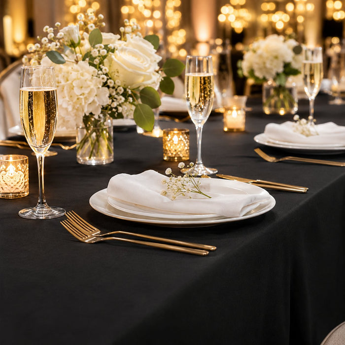 Nappe en rouleau pré-découpée non tissé spunbond noir - 50 m x 1,2 m - ambiance