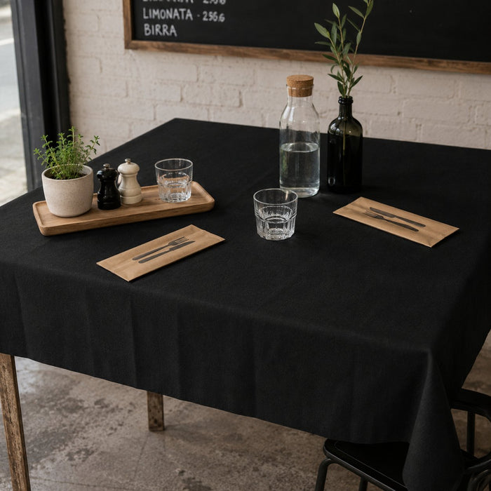 Nappe en rouleau non tissé spunbond noir - 50 m x 1,2 m - ambiance