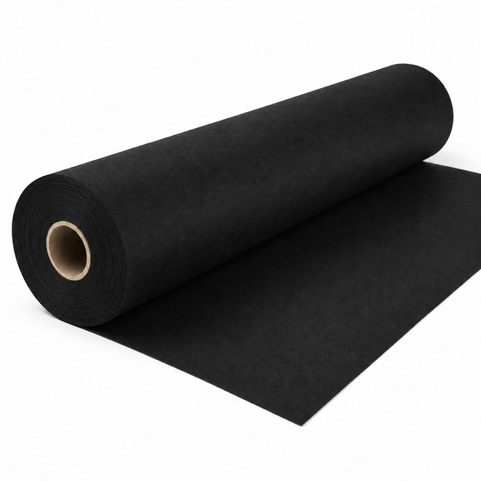 Nappe en rouleau non tissé spunbond noir - 50 m x 1,2 m