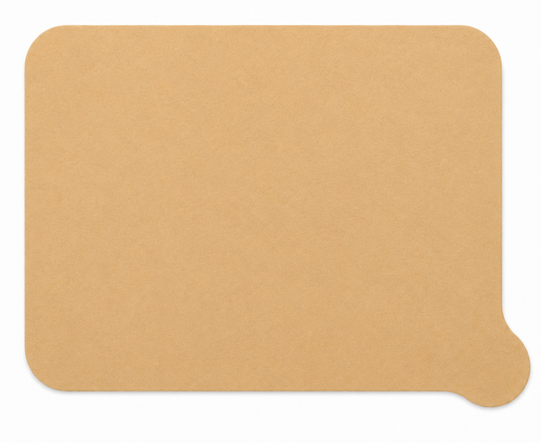 Siegelfolie aus Kraftpapier "Opco" - 18,1 cm x 16,7 cm - 500 Stück