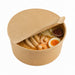 Opercule de scellage kraft "Opco" rond - Ø 17 cm - en situation