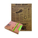Papier alimentaire kraft brun ingraissable décor Journal en boite distributrice 35 cm x 27 cm - 1000 unités