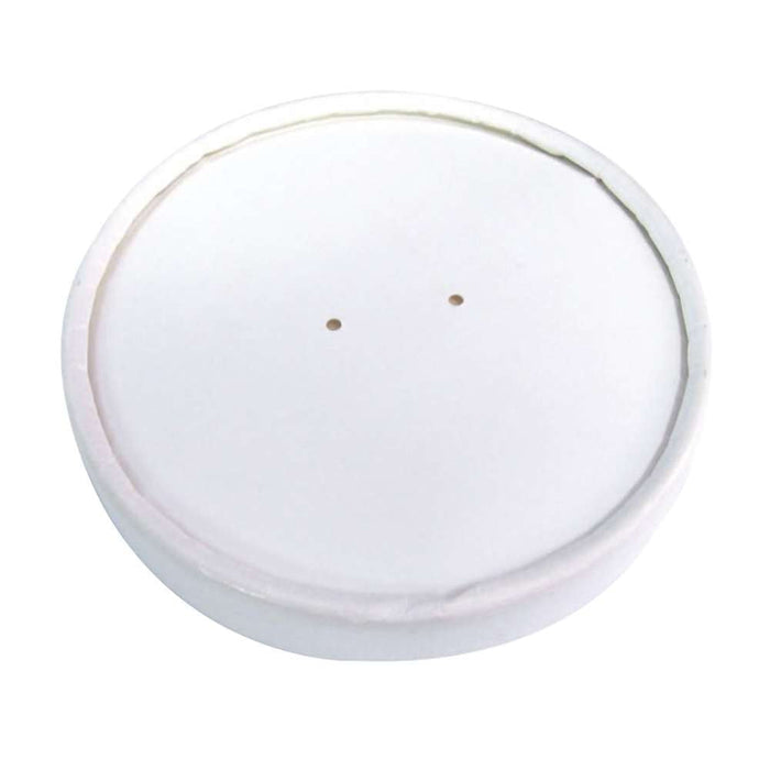 Saladier rond "Buckaty" en carton blanc - 940 ml - Ø 15 cm - H 7,5 cm - 360 unités