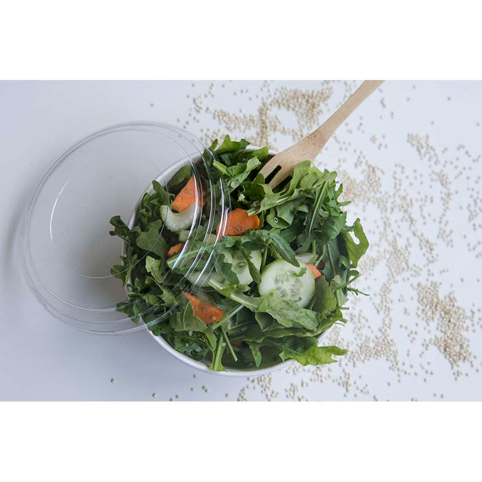 Saladier rond "Buckaty" en carton blanc - 940 ml - Ø 15 cm - H 7,5 cm - 360 unités