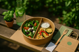 Pot à sauce rond en plastique PP transparent - 110 ml - Ø 7 cm - H 4,3 cm - 100 unités