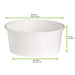 Saladier rond "Buckaty" en carton blanc - 700 ml - Ø 15 cm - H 6 cm - 45 unités