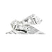 Cône papier ingraissable décor journal 660 ml 31 x 22 x 22 cm - 1000 unités