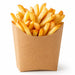 Pochette kraft pour frites 11,5 x 9 x 11 cm - 50 unités