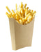 Pochette kraft pour frites 480 ml 11,5 x 9 x 14 cm - 50 unités
