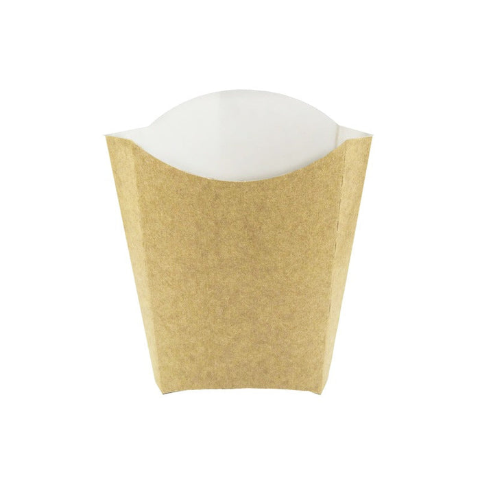 Pochette kraft pour frites 480 ml 11,5 x 9 x 14 cm - 50 unités