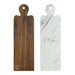 Les planches apéro double face imitation marbre et bois  90x295mm - 50 Pcs
