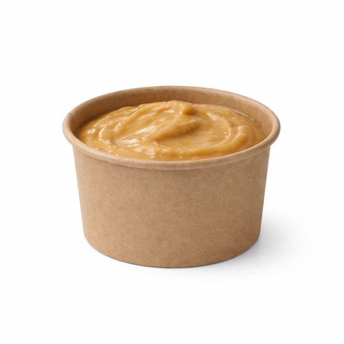 Pot carton kraft brun chaud et froid 60 ml - Ø 6,2 cm - H 3,5 cm - 50 unités