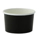 Pot carton noir chaud et froid 60 ml - Ø 6,2 cm - H 3,5 cm - 50 unités