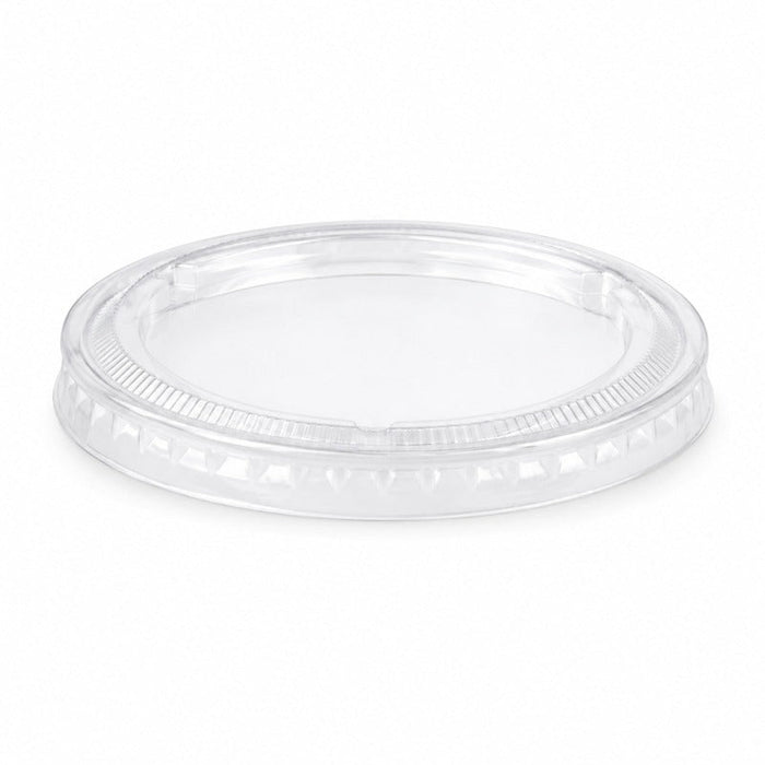 Couvercle PET transparent - Ø 7,4 cm - H 0,8 cm - 100 unités