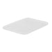 Couvercle PP translucide rectangulaire 17,3 x 12 cm - 25 unités