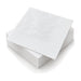Serviette ouate blanche 2 plis - 20 cm x 20 cm