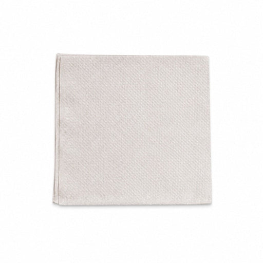 Serviette ouate blanche 2 plis 30 cm x 30 cm - 100 unités