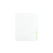 Serviette essuie-main blanche en cellulose 30 cm x 40 cm - 35 unités