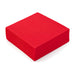 Serviette ouate rouge 2 plis - 38 cm x 38 cm