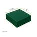 Serviette ouate vert sapin 2 plis - 38 cm x 38 cm - dimensions
