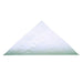 Serviette ouate blanche 2 plis 38 cm x 38 cm - 100 unités