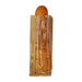 Sac sandwich papier brun à fenêtre en PLA 11 cm x 4 cm x 32 cm - 500 unités
