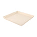 Barquette carrée en bois "Samouraï" 23 cm x 23 cm x 2,5 cm - 25 unités