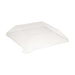 Couvercle PET transparent "Samourai" 13 cm x 13 cm x 2 cm - 100 unités