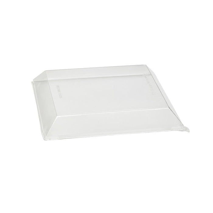 Couvercle PET transparent "Samourai" 23 cm x 23 cm x 3,4 cm - 25 unités