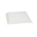 Couvercle PET transparent "Samourai" 23 cm x 23 cm x 3,4 cm - 25 unités