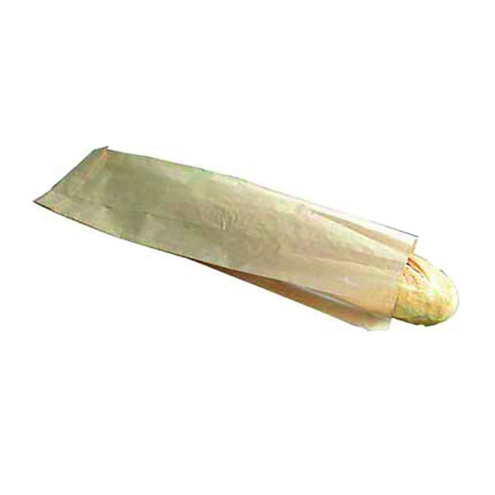 Sac sandwich papier brun 10 cm x 4 cm x 30 cm - 1000 unités