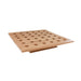 Support bambou pour cônes 36 trous 40 x 40 x 8,5 cm - 1 unités
