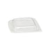 Couvercle transparent dôme - 19,5 cm x 19,5 cm x 3 cm - 100 unités