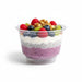 Coupe dessert PET transparent 280 ml - Ø 9,8 cm - H 6,8 cm - 50 unités