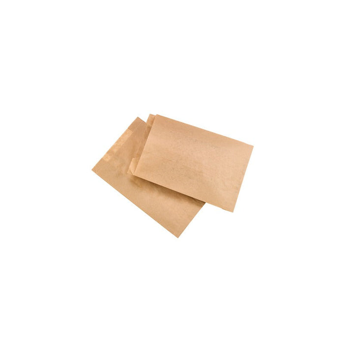 Sac kraft brun ingraissable tout usage 18 cm x 8 cm x 28 cm - 250 unités