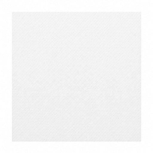 Serviette micropoint blanche 2 plis - 38 cm x 38 cm - 40 unités