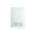 Sac Bloomer papier blanc avec fenêtre 15,7 cm x 8,5 cm x 22 cm - 125 unités