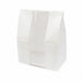 Sac SOS papier blanc avec fenêtre 18 cm x 11 cm x 26,5 cm - 125 unités