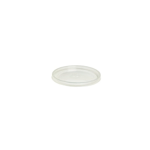 Couvercle PP transparent - 11 cm x 1 cm - Ø 11 cm - H 1 cm - 25 unités