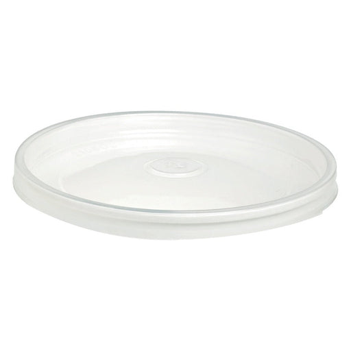 Couvercle PP transparent rentrant - Ø 15 cm - H 1 cm - 45 unités